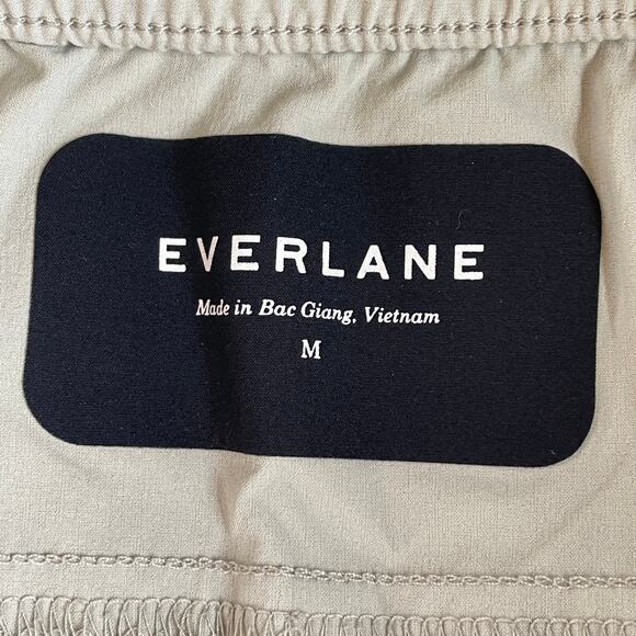 Everlane The Sport Shorts Pull On Drawstring Active Mens Unlined Tan Size Medium - Picture 4 of 7